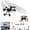 Triple-cell, variant on Paper Airplane Remote Control Kit, DIY RC Plane with Paper Airplane Motor