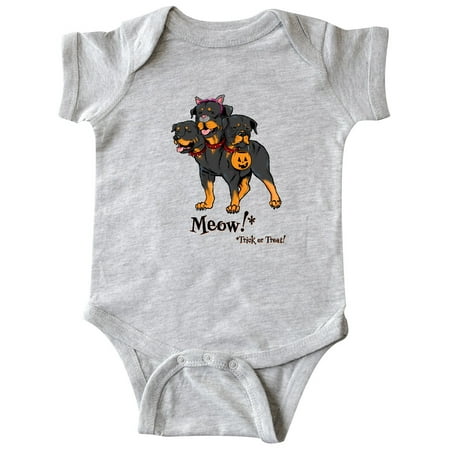 

Inktastic Cerberus in Cat Costume Trick or Treat Meow Gift Baby Boy or Baby Girl Bodysuit
