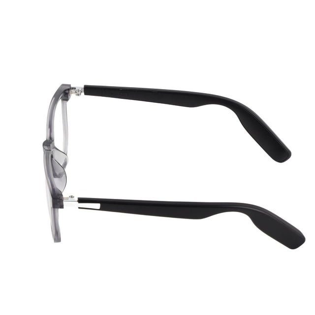 Music Glasses, Hands Free Calling Open Ear Smart Glasses IP67 Waterproof Large Capacity Dual Batteries For Traveling For Driving