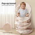 thumbnail image 3 of Túnel de actividad Sumbababy para niños pequeños y mascotas, color café, 3 of 6