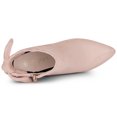 thumbnail image 4 of Unique Bargains Bottines à Talon Aiguille à Bout Pointu pour Femmes DustPink US 8, 4 of 6