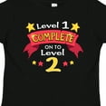 thumbnail image 4 of Inktastic Level 1 Complete, on to Level 2 2nd Birthday Level Up Boys or Girls Toddler T-Shirt, 4 of 5