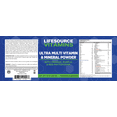 thumbnail image 2 of LifeSource Vitamins Ultra Mineral & Multivitamin Powder with Phytos – Naturally Flavored Vitamin Powder for Immune Support - 14 oz, 2 of 9