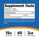 thumbnail image 2 of Suplemento Nutricost L-citrulina 2500 mg 120 comprimidos, 2 of 5