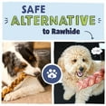 thumbnail image 5 of Pawstruck Natural 12" Braided Bully Stick Chews for Dogs, Single Ingredient, 10 Count, 5 of 12