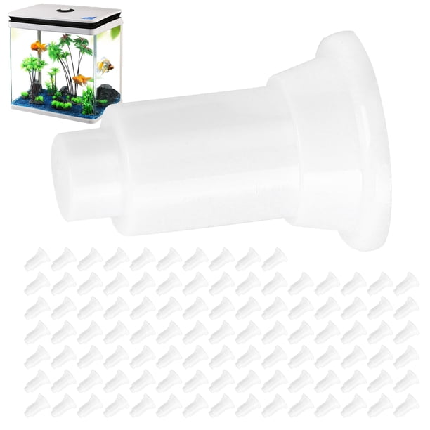 100 Pies De Soporte Para Tablero De Aislamiento De Acuario, Pies De Soporte De PVC De Altura Ajustable Para Divisor De Pecera, Con Material Plástico De Grado Alimenticio