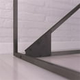 thumbnail image 4 of Bush Furniture Refinery 62W L Shaped Industrial Desk with 37W Return in Rustic Gray, 4 of 9