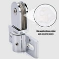 thumbnail image 4 of Portable Sturdy Rotating Glass Door Hinges for Bathroom Shower Room Easy Installation 8 12mm Thickness, 4 of 9