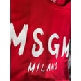 thumbnail image 4 of Playera Msgm Milano Negro Rojo Blanco, 4 of 5