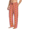 thumbnail image 3 of Mens Pajama Pants - Soft Sleep & Lounge Pants for Men, Bell Pepper hilarious Cuteness Casual PJ Bottoms Pants with Pockets, 3 of 5