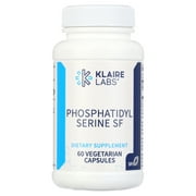 Klaire Labs Phosphatidyl Serine Sf - Cognitive Support, Soy Free Phosphatidylserine from Sunflower Lecithin (60 Capsules)