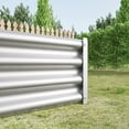 thumbnail image 6 of 6x3x1ft Raised Garden Bed, Outdoor Galvanized Raised Garden Beds, Metal Raised Beds for Gardening Vegetables Fruits and Flowers, Easy Assembly, 127 Gallon Capacity - Silver, 6 of 18