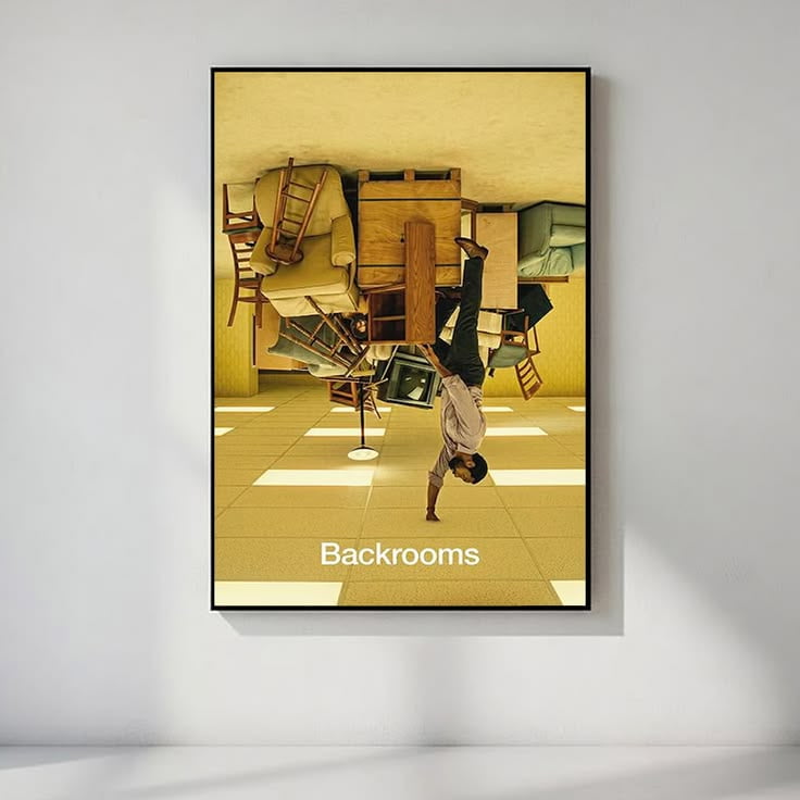 Backrooms(2026) Poster, Movie Art Poster Size 8x12 GoldenGate JSC