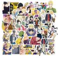 thumbnail image 1 of 50PCS Cartoon Japanese Anime Stickers For Car Luggage Helmet Diary Storage Box Decal Gao Jiahui unisex, 1 of 2
