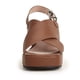 thumbnail image 4 of Zapatos de mujer Casual Correas cruzadas Hebilla Tacones altos gruesos Punta cuadrada Sandalias de color sólido Wmkox8yii  hfjk3893, 4 of 9