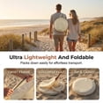 thumbnail image 4 of Beach Tent,Pop Up Tent, Portable Beach Essentials, 51.2"X51.2"X43.3", 4 of 8