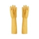thumbnail image 2 of par de guantes de goma amarillos - guantes largos de goma para limpieza de platos (medianos 38 cm), 2 of 5