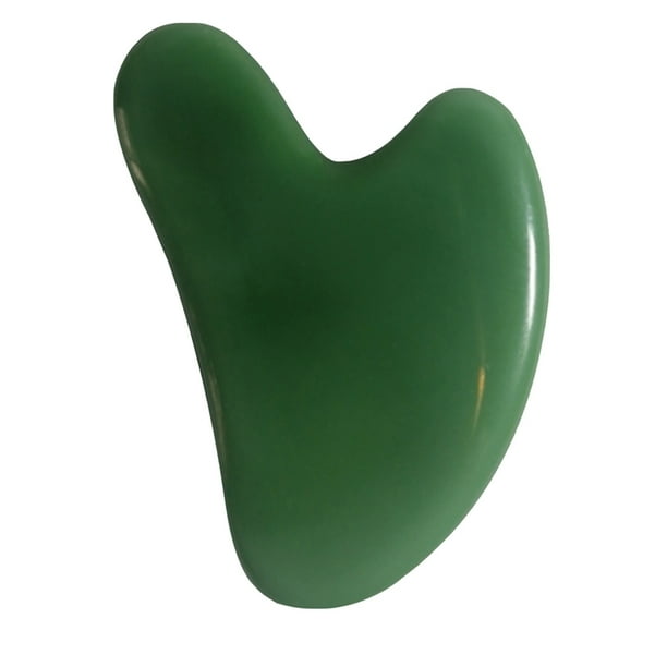 Jade natural Guasha Board Gua SHA Herramienta facial Gua Sha Scrapping Massager
