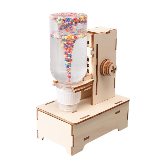 Tornado STEM Project Kit DIY Building Model Science Experiments Wooden Material for Teens Ages 11 Classroom Fun