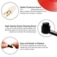thumbnail image 4 of 5Pcs Record Player Needles Replacement with Stylus Cleaning Brush Kit,Record Player Needle Stylus for ,Turntables, 4 of 5