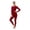 190-Chilli Red, variant on Women's 100% Merino Wool Thermal Base Layer Set, Long Johns for Skiing, Hiking, Travel and Cold Weather Activities