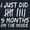 Navy, variant on 9 Months On The Inside Tally Marks Toddler Boy Girl T Shirt Infant Toddler Brisco Brands 2T