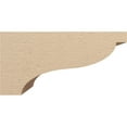 thumbnail image 3 of 12"W x 24"D x 12"H Wide Garner Rough Cedar Woodgrain TimberThane Corbel, Primed Tan, 3 of 6