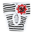 thumbnail image 2 of Deago Washable Dog Diapers Female for Small Medium Dogs, Premium Reusable Leakproof Puppy Diapers Nappies (Black, L), 2 of 10
