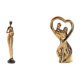thumbnail image 1 of Figura decorativa de una mujer y una pareja de amantes de una tribu africana. Ideal para decorar el hogar, la habitación, la mesa, el mueble de la tel, 1 of 8