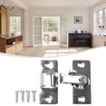 thumbnail image 3 of Stainless Steel 90 Degree Buckle Right Angle Hook Lock Bolts For Sliding Door, 3 of 9