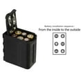 thumbnail image 3 of AA Battery Holder Case, Plastic Universal Portable AA Battery Case Holder Practical  For Photography Studio, 3 of 8