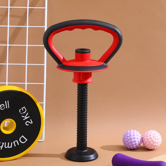 NICERIO 1Set Fitness Adjustable Kettlebell Handle for Dumbbell Barbell Bar with Assorted Color