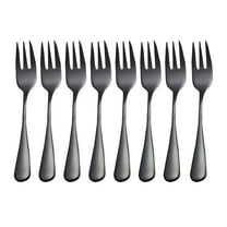 Staron under $5! 8-Piece Colorful Stainless Steel Forks, Mini Dessert Forks for Fruit Ice Cream Cake, Small Eating Utensils