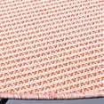 thumbnail image 4 of SAFAVIEH Martha Stewart Hampton Solid Indoor/Outdoor Area Rug, Beige/Terracotta, 6'5" x 6'5" Round, 4 of 9