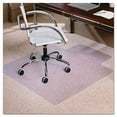 thumbnail image 2 of ES Robbins Natural Origin Lipped Vinyl Chair Mat for Carpet, 36 by 48-Inch, Clear, 2 of 4