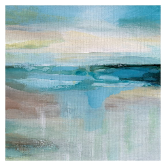 Masterpiece Art Gallery Coastal Dream By Nan Canvas Art Print 35" x 35"