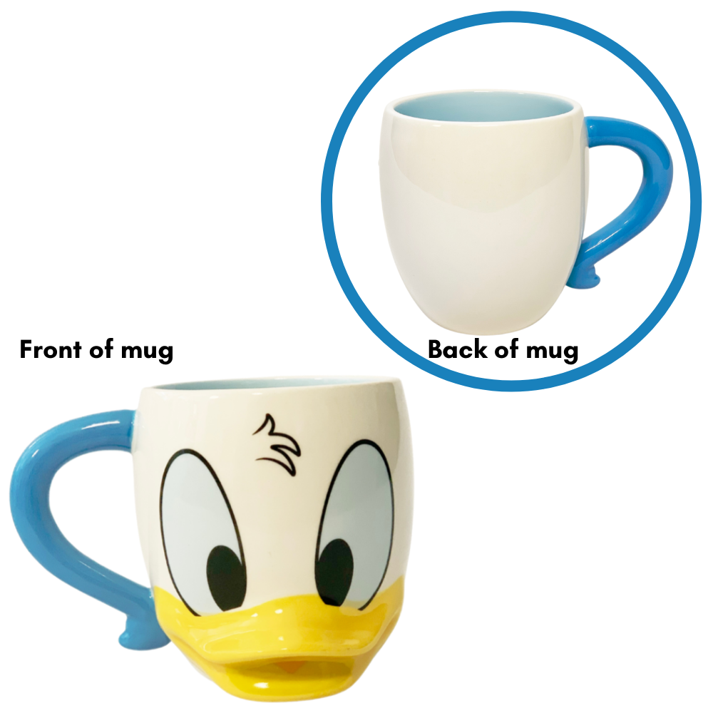 Disney Donald Duck Coffee Mug Ceramic Tea Cup 16 fl oz 