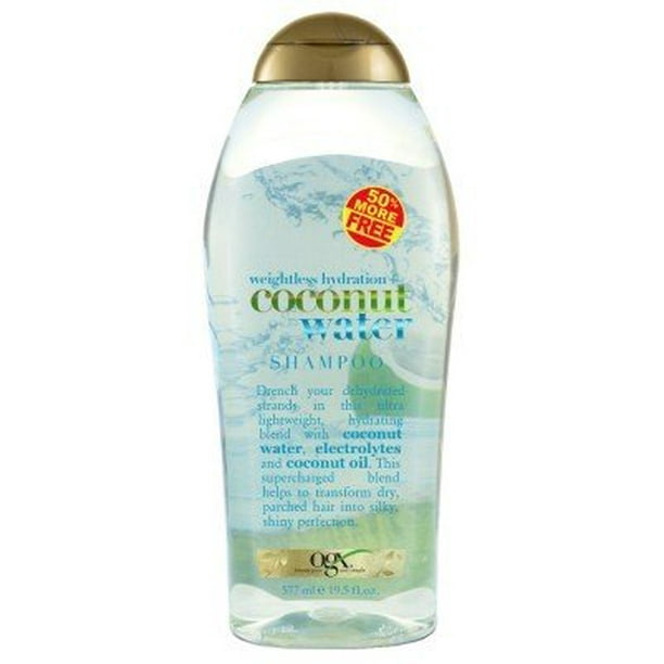 Ogx Shampoo Coconut Water Hydration 19.5oz Bonus Size