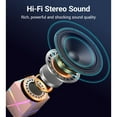 thumbnail image 6 of JIUMESS Small Bluetooth Speaker with Lights, TWS Wireless Portable Speaker with AUX, Mini Speaker for Laptop, Phone, MP3, ect, 6 of 9