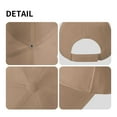 thumbnail image 5 of Men Women Adjustable Baseball Cap Roots New Orleans Casual Sandwich Hat, 5 of 7