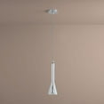 thumbnail image 3 of 16.25 Inch 5.1W 120V 1 Led Pendant-Polished Chrome Finish-Smoke Ombre Glass Color-3000 Color Temperature Oxygen Lighting 3-652-1314, 3 of 4