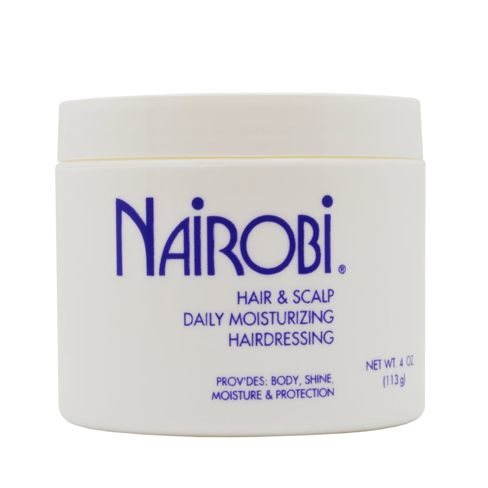 Nairobi Hair and Scalp Daily Moisturizing Hairdressing Unisex, 4 Ounce