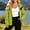 Green, variant on Blmnix Sport Women's Coats, Jackets & Vests Athletic Jacket Women Workout Zip Up Adjustable Cuff Jackets White with Hood Long Sleeve Winter Jacket
