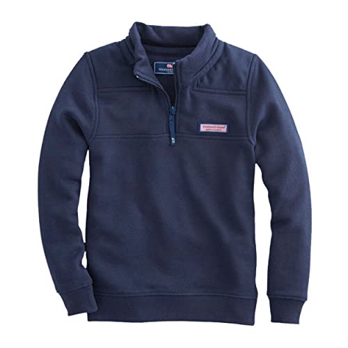 vineyard Vignes Chemise Shep pour Garçons 1/2 Zip Pull, vineyard Navy, 2T