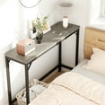 thumbnail image 3 of Towallmark Grey Console Table, Narrow Sofa Table, 39.4" Behind Couch Table for Living Room,Industrial Hallway Table for Entryway -Grey, 3 of 7