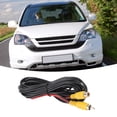 thumbnail image 1 of Backup Camera Video Cable, 6M 19.68FT Flexible Sensitive Universal Rear View Parking Camera Video Cord Seamless Connection with Detection Wire for DVD Players, 1 of 7