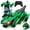 Green, variant on Allaugh Dinosaur Transform RC Cars 2.4Ghz Remote Control Car Robot with 360 °Rotation One Button Deformation Car Toy Gifts for Boys Age 4-7 8-12