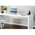 thumbnail image 3 of Furniturebox UK Enzo White High Gloss Computer Office Desk, 47.24 x 23.62 in, 3 of 6