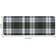 thumbnail image 7 of Blue Green Plaid Checkered Pattern Kitchen Rug Mat,Kitchen Runner Rugs Non Skid Washable,Decorative Kitchen Floor Mats for Kitchen,Sink,Laundry,17"x47.2", 7 of 7