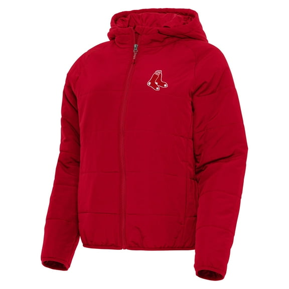 Women's Antigua Red Boston Red Sox Universe Full-Zip Hoodie Jacket